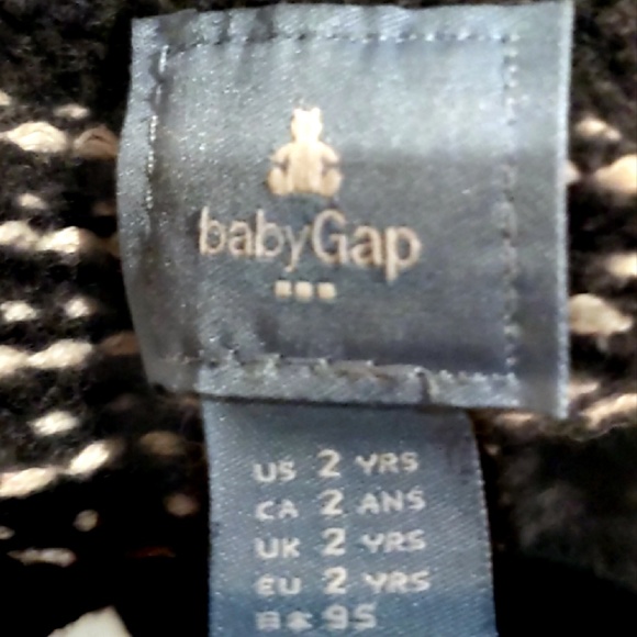 Baby Gap Boys Pullover Charcoal grey Sweater gc - Picture 7 of 7